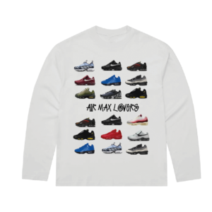 T SHIRT SISMO "AIRMAX " BLANC