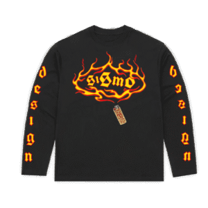T SHIRT SISMO DESIGN "ONFIRE" DESIGN RY