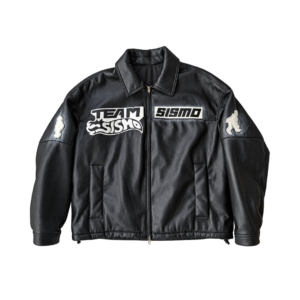 VESTE NOIR SISMO - COLLECTION HYPE